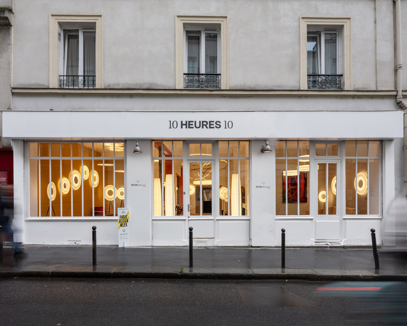 Le nouveau showroom 10 HEURES 10 à Paris