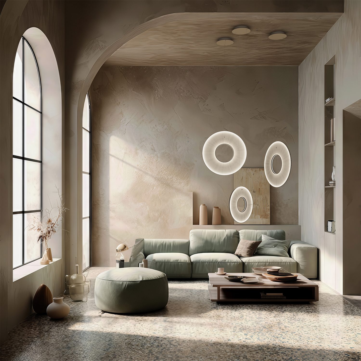 Pendant lamp Iris Pendant Vertical 80