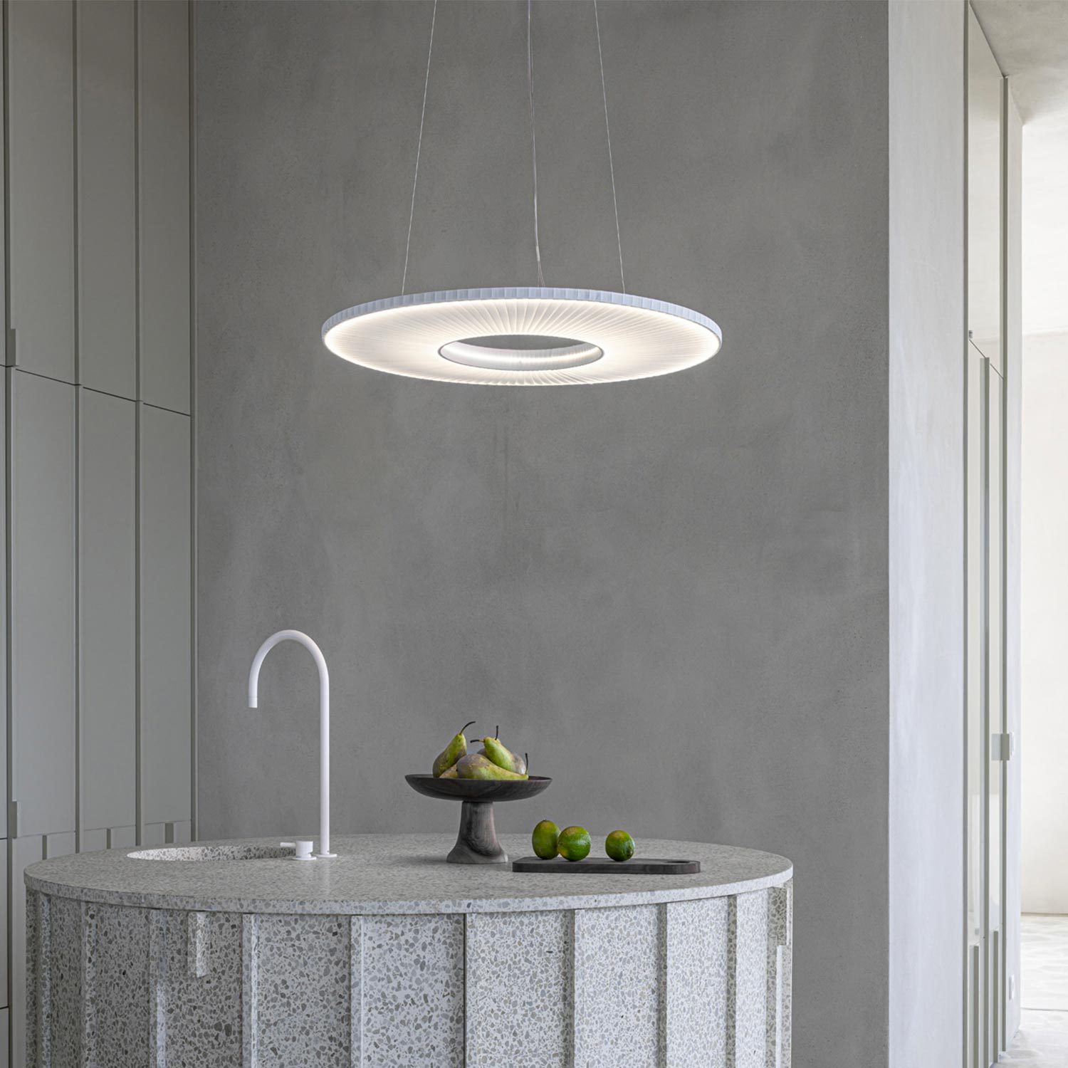 Pendant lamp Iris Pendant Horizontal by Fabrice Berrux